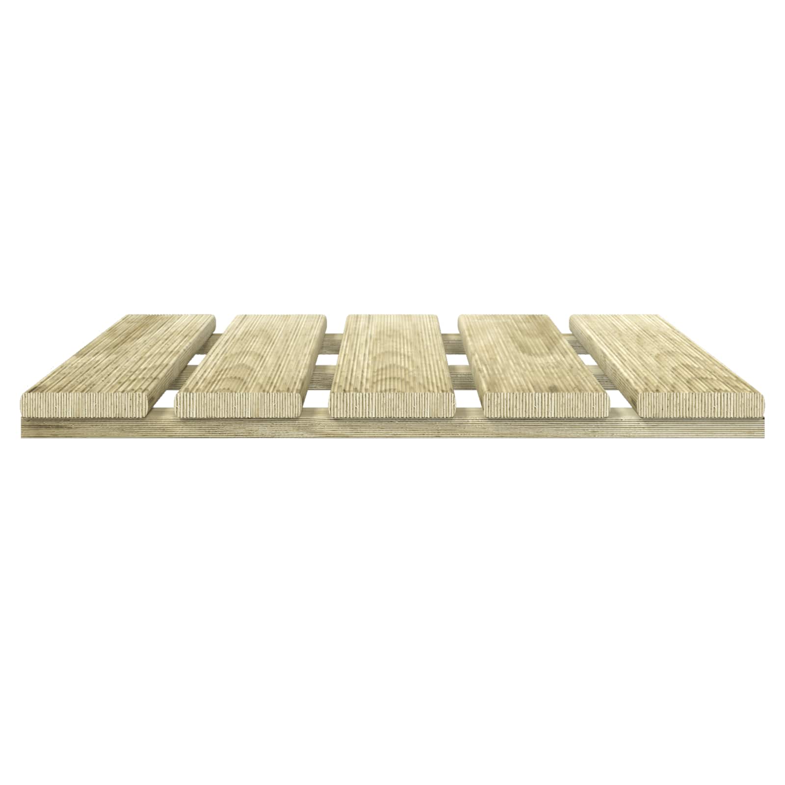 vidaXL Terrassenfliese 30 pcs Grün 50 x 50 cm