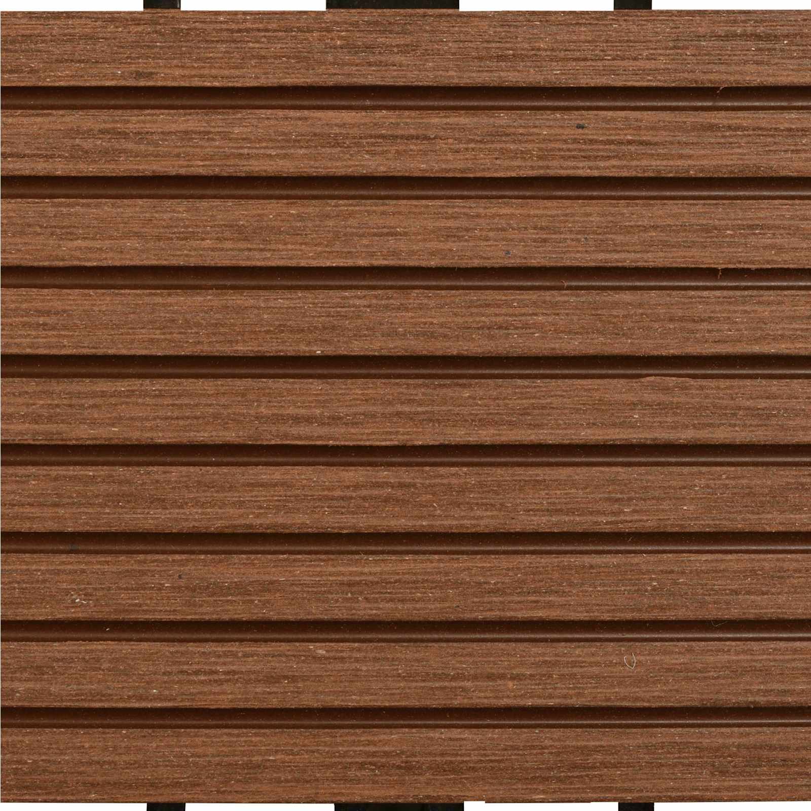 vidaXL Terrassenfliese 22 pcs Braun 30 x 30 cm WPC