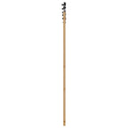 vidaXL Schiebetür Natürlich und Schwarz 61 x 198,5 cm