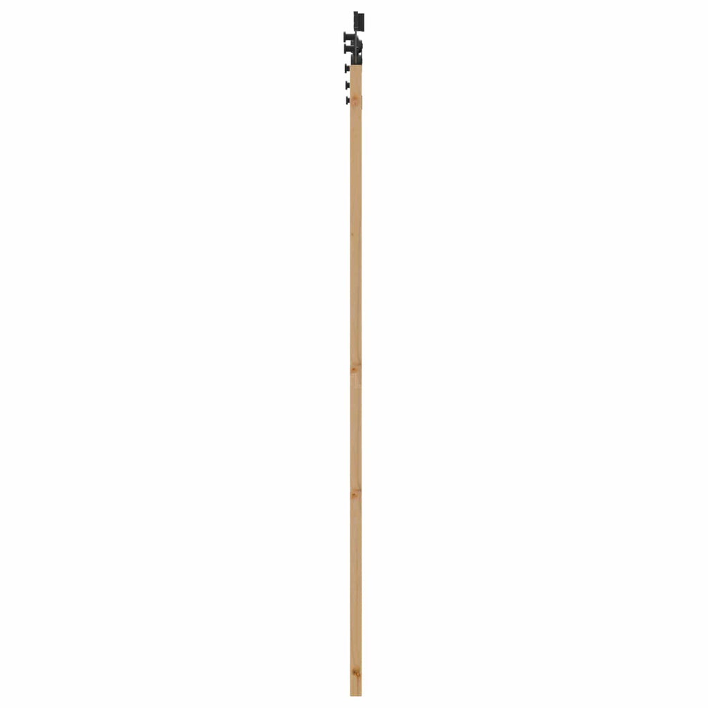 vidaXL Schiebetür ORKDAL Natur 61 x 198,5 cm Massives Kiefernholz