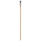 vidaXL Schiebetür ORKDAL Natürlich und Schwarz 61 x 198,5 cm