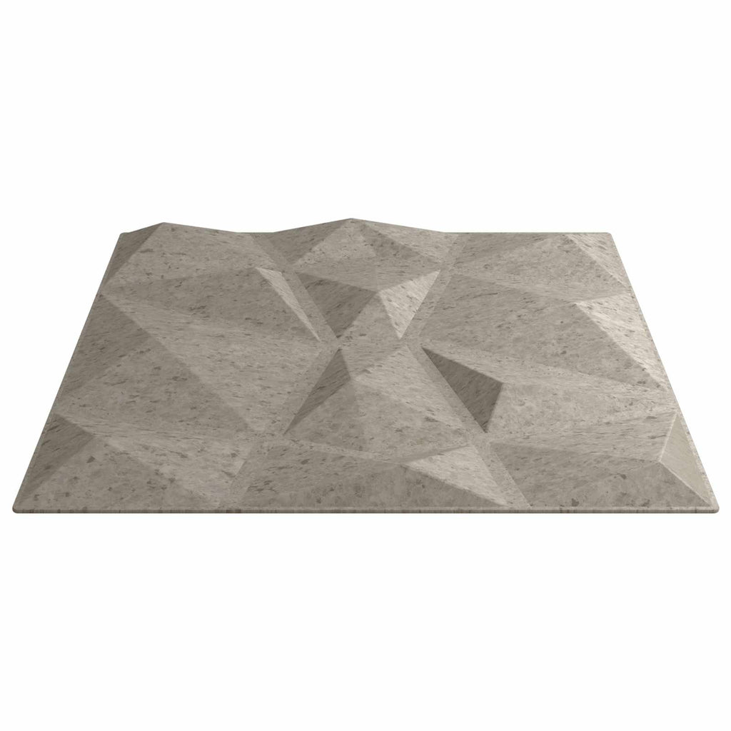 vidaXL Wandpaneele 24 pcs Betongrau 50 x 50 cm XPS Schaum