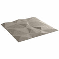 vidaXL Wandpaneele 48 pcs Betongrau 50 x 50 cm XPS Schaum