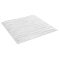 vidaXL Wandpaneele 48 pcs Weiß Stein 50 x 50 cm XPS Schaum