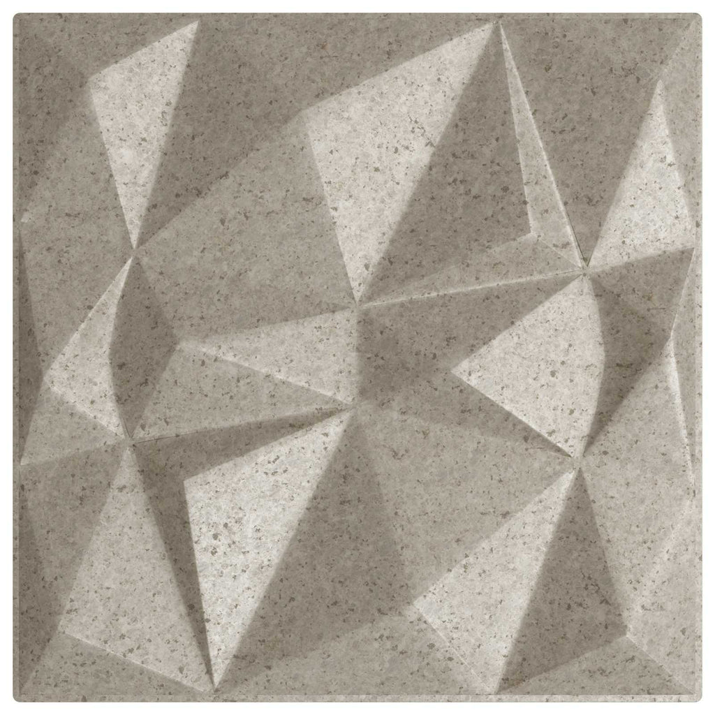 vidaXL Wandpaneele 12 pcs Diamant Beton 50 x 50 cm XPS Schaum