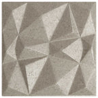 vidaXL Wandpaneele 12 pcs Diamant Beton 50 x 50 cm XPS Schaum
