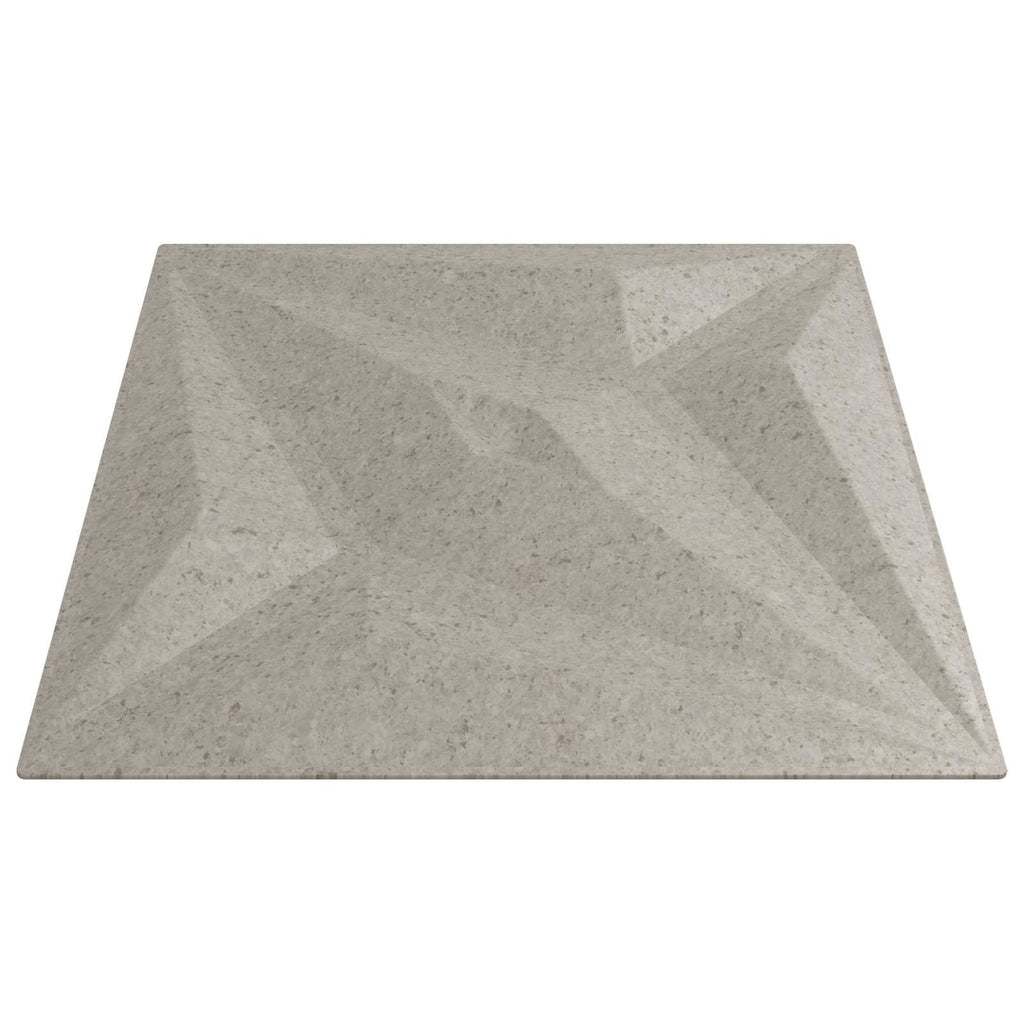 vidaXL Wandpaneele Stern 12 pcs Stern Beton 50 x 50 cm XPS Schaum