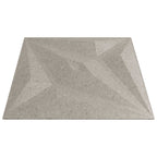vidaXL Wandpaneele Stern 24 pcs Stern Beton 50 x 50 cm XPS Schaum