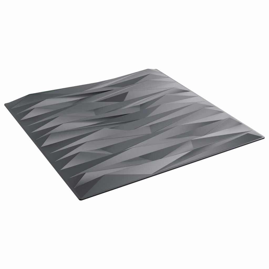 vidaXL Wandpaneele 48 pcs Steingrau 50 x 50 cm XPS Schaum