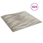 vidaXL Wandpaneele 24 pcs Stein Beton 50 x 50 cm XPS Schaum