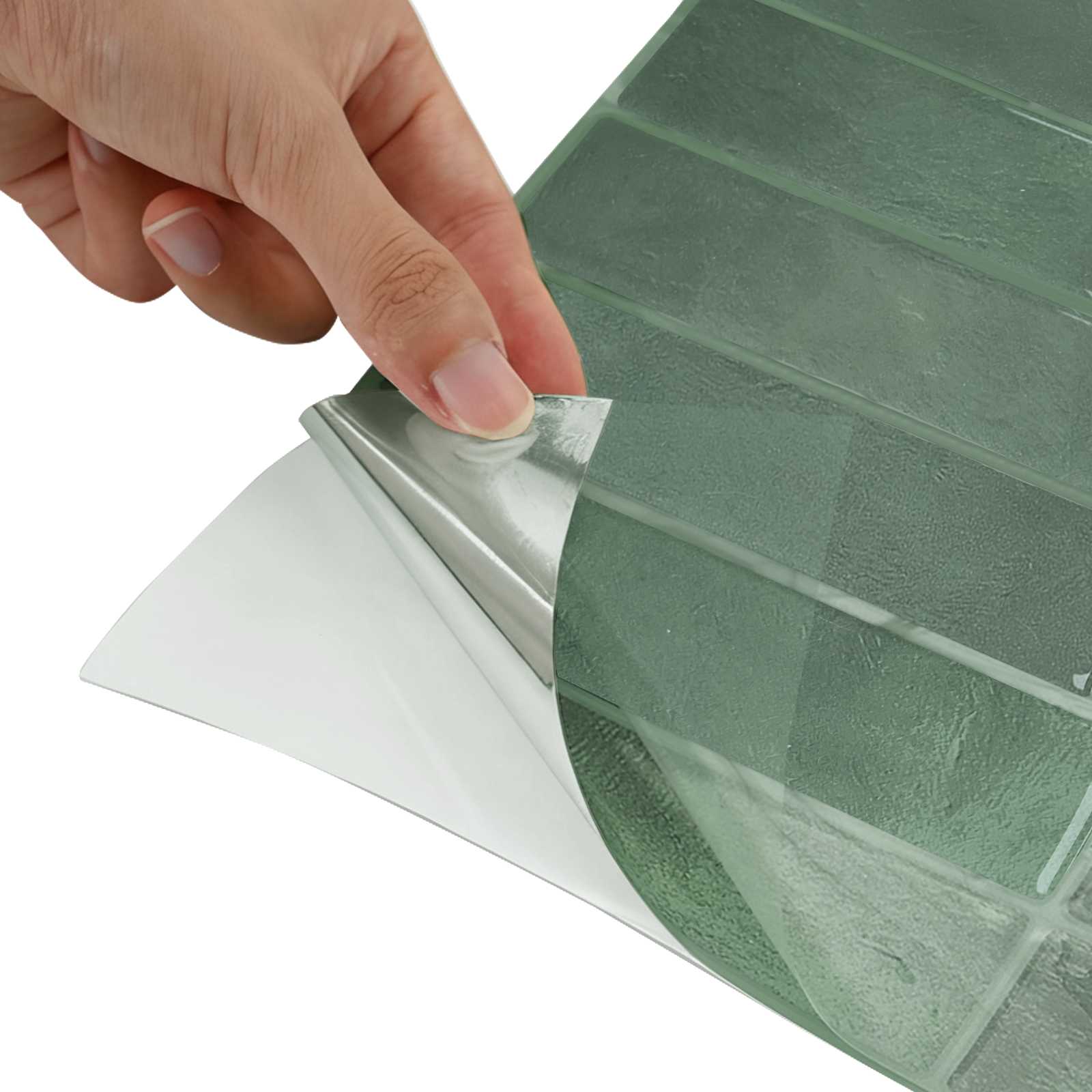 vidaXL Rechteckige Fliese 50 pcs Dunkelgrün 29 x 23 x 0,08 cm
