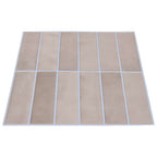 vidaXL Rechteckige Fliese 20 pcs Beige Kaffee 29 x 23 x 0,08 cm