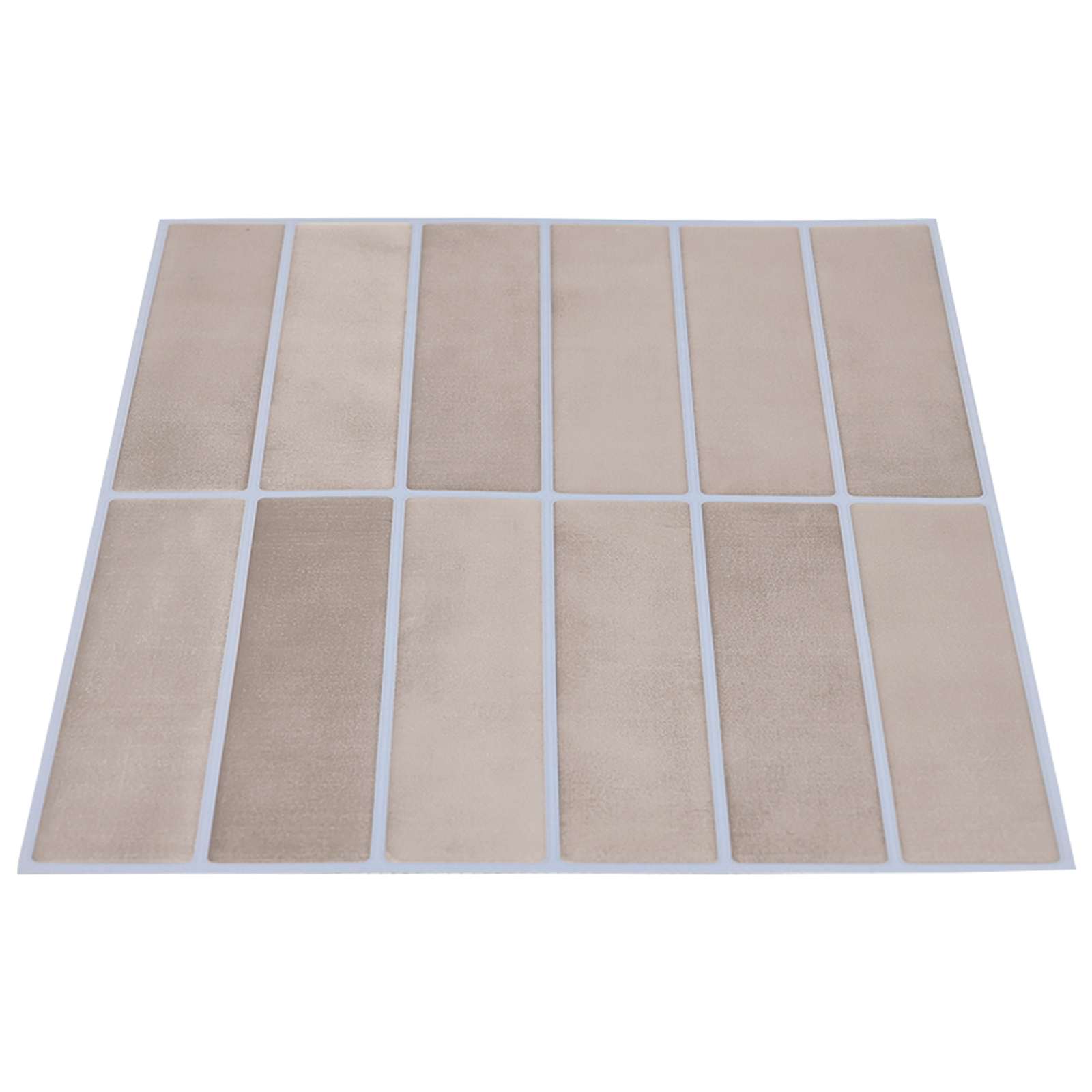 vidaXL Rechteckige Fliese 50 pcs Beige Kaffee 29 x 23 x 0,08 cm