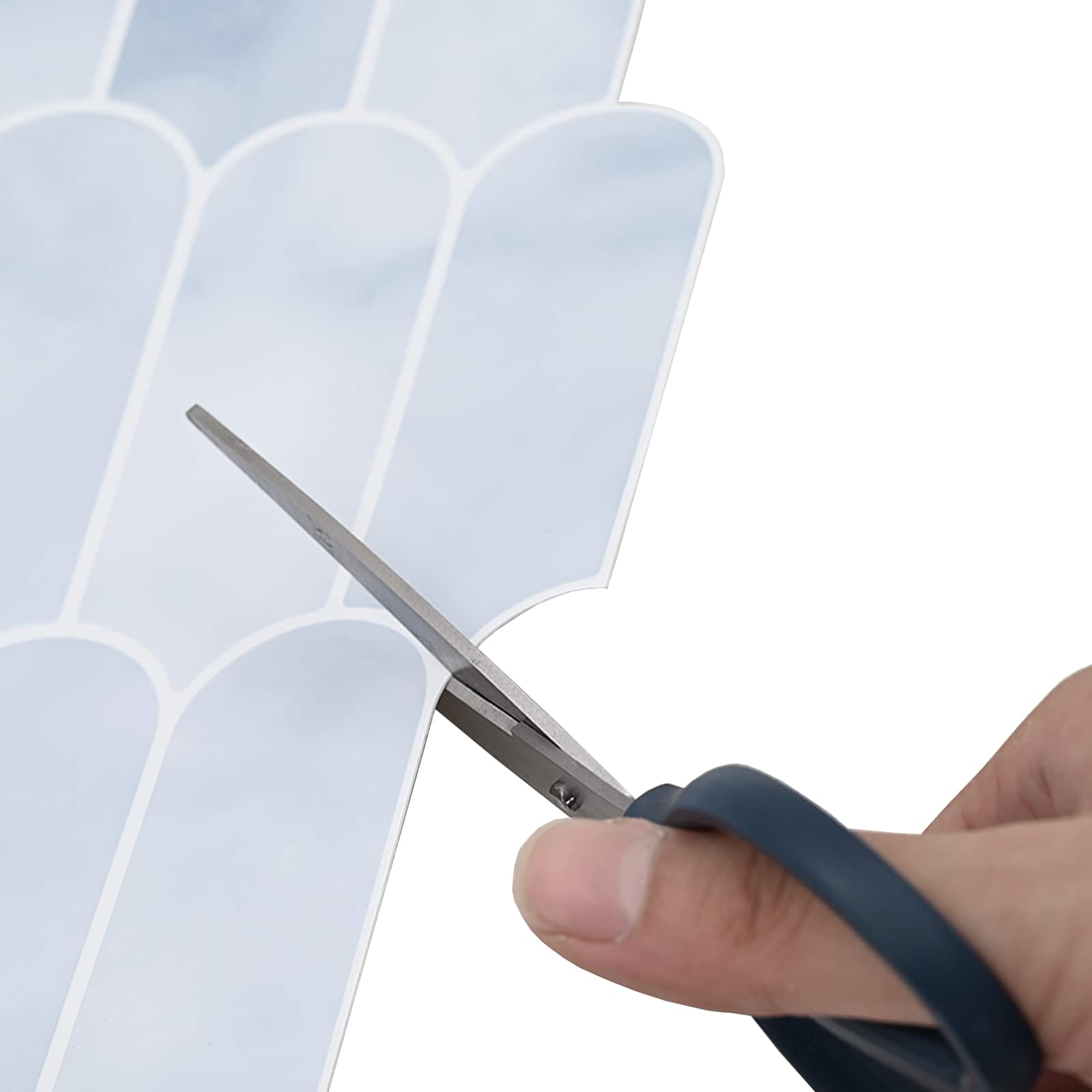 vidaXL Federfliese 10 pcs Himmelblau 30 x 30 cm Polyurethan und PET