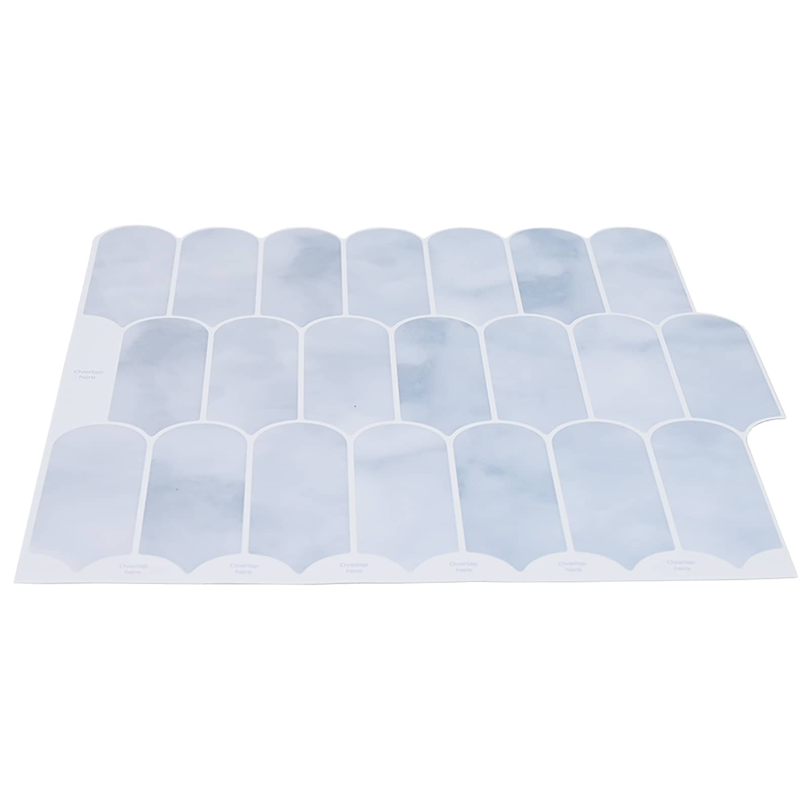 vidaXL Federfliese 20 pcs Himmelblau 30 x 30 cm Polyurethan und PET