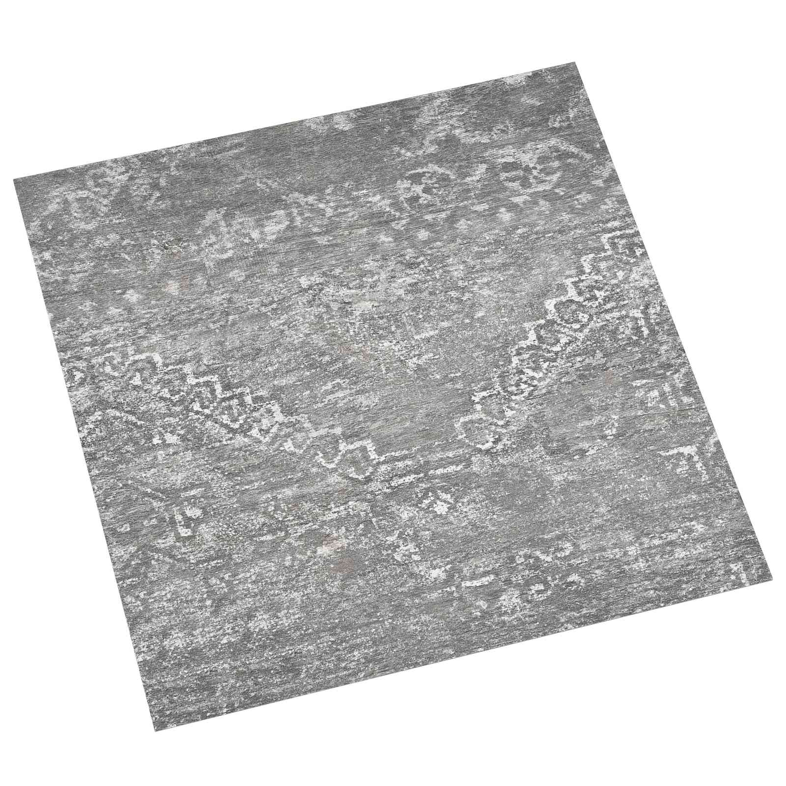 vidaXL Selbstklebende Bodenplanken 30,5 x 30,5 cm 20 pcs PVC Betongrau