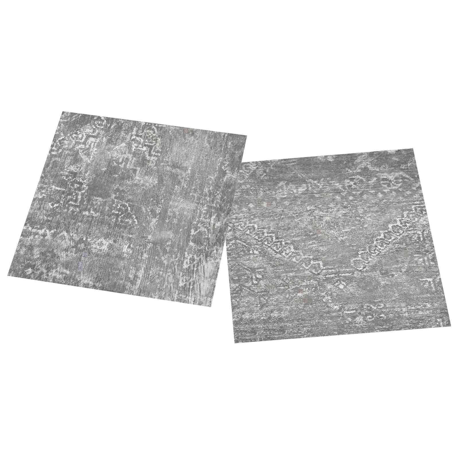 vidaXL Selbstklebende Bodenplanken 30,5 x 30,5 cm 20 pcs PVC Betongrau