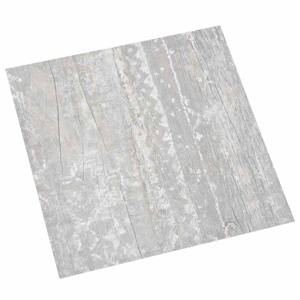 vidaXL Selbstklebende Bodenplanken 30,5 x 30,5 cm 20 pcs PVC Grau