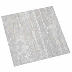 vidaXL Selbstklebende Bodenplanken 30,5 x 30,5 cm 20 pcs PVC Grau