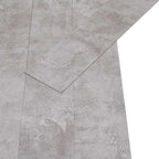 vidaXL Selbstklebende PVC-Bodenplanken 30,5 x 61 cm 28 pcs PVC Erdgrau