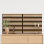 vidaXL Wandpaneele 2 pcs Natur 60,5 x 60 cm