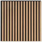 vidaXL Wandpaneele 8 pcs Natur 60,5 x 60 cm