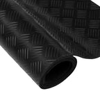 vidaXL Bodenbelag Schwarz 1 x 2 m Gummi
