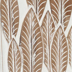 vidaXL Kunst Dekoration 3 pcs Braun und Weiß 40 x 40 x 1,5 cm