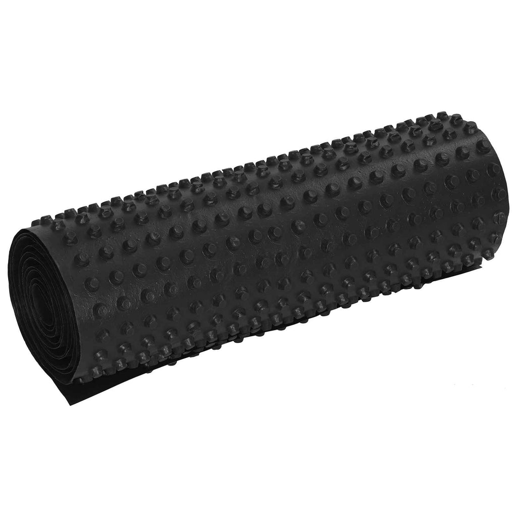 vidaXL Dimpled Drainage Sheet Schwarz 0,5 x 10 m HDPE