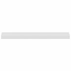 vidaXL Fensterbank Weiß 60 x 10 x 4,5 cm PVC