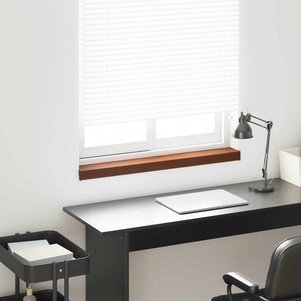 vidaXL Fensterbank Braunes Holz 60 x 10 x 4,5 cm PVC