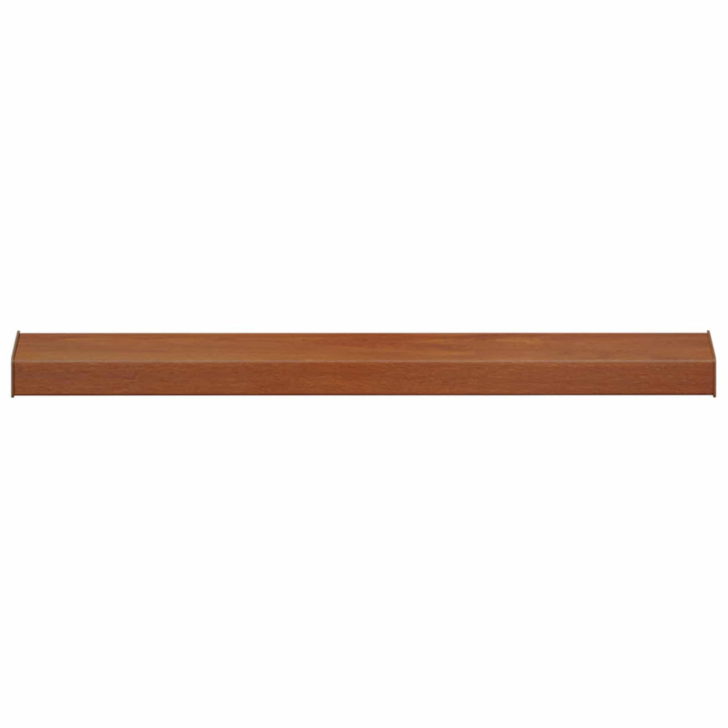 vidaXL Fensterbank Braunes Holz 60 x 10 x 4,5 cm PVC