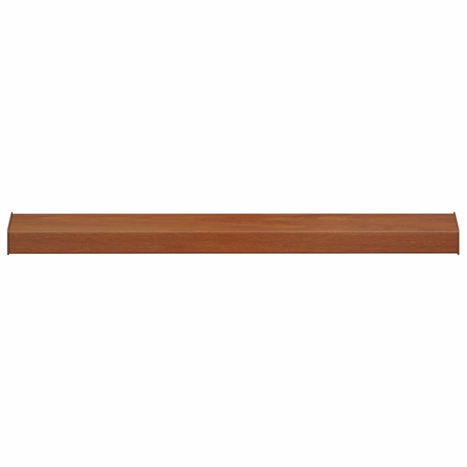 vidaXL Fensterbank Braunes Holz 60 x 10 x 4,5 cm PVC