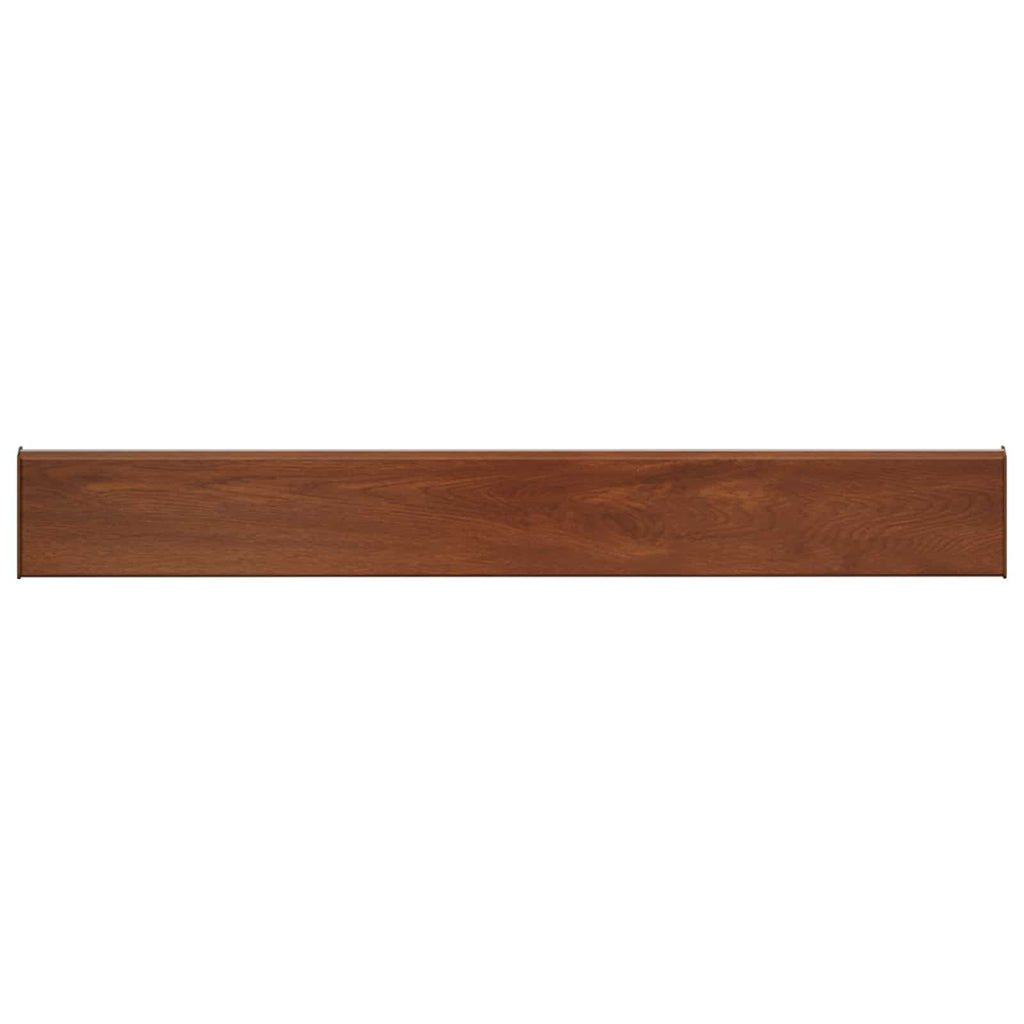 vidaXL Fensterbank Braunes Holz 60 x 10 x 4,5 cm PVC