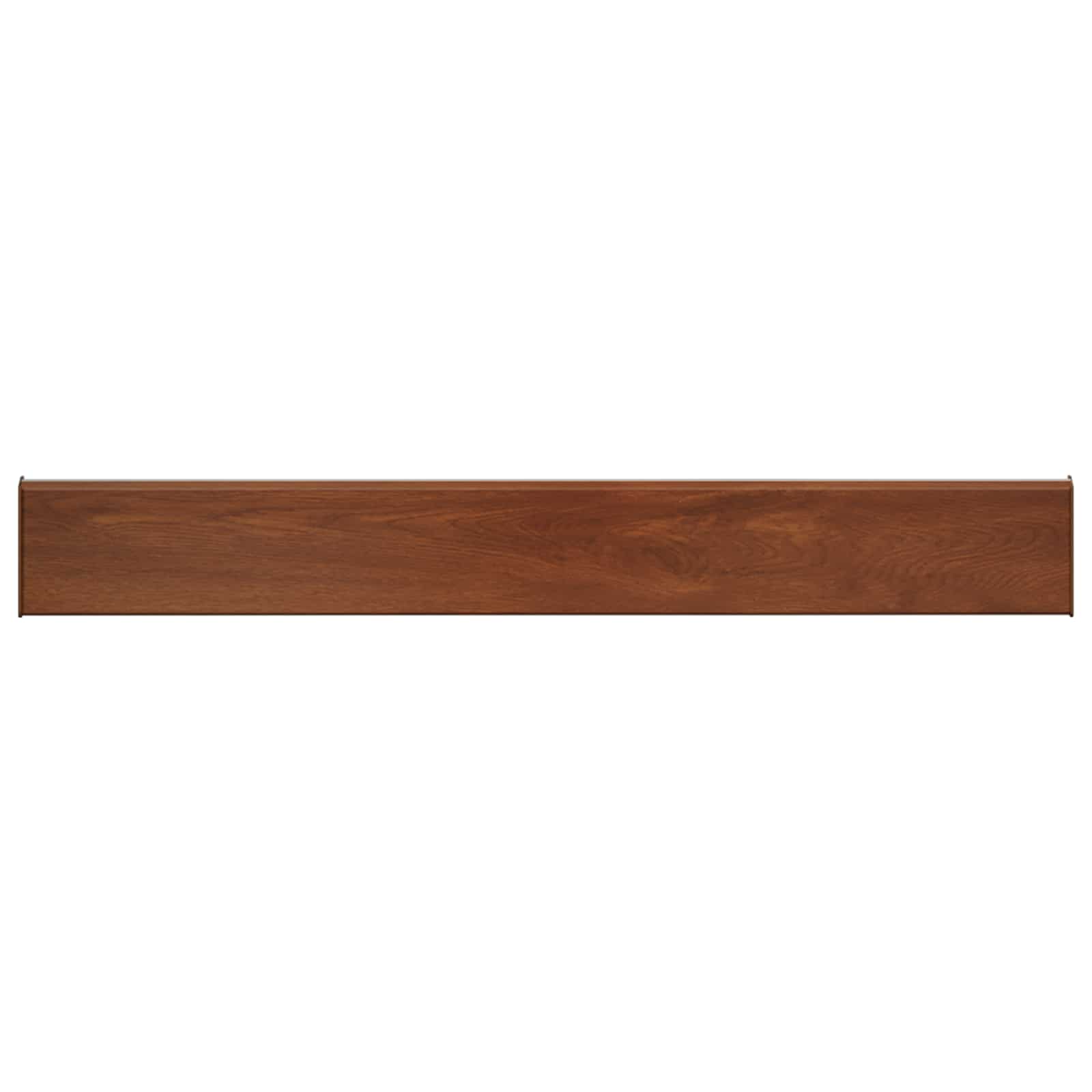vidaXL Fensterbank Braunes Holz 60 x 10 x 4,5 cm PVC