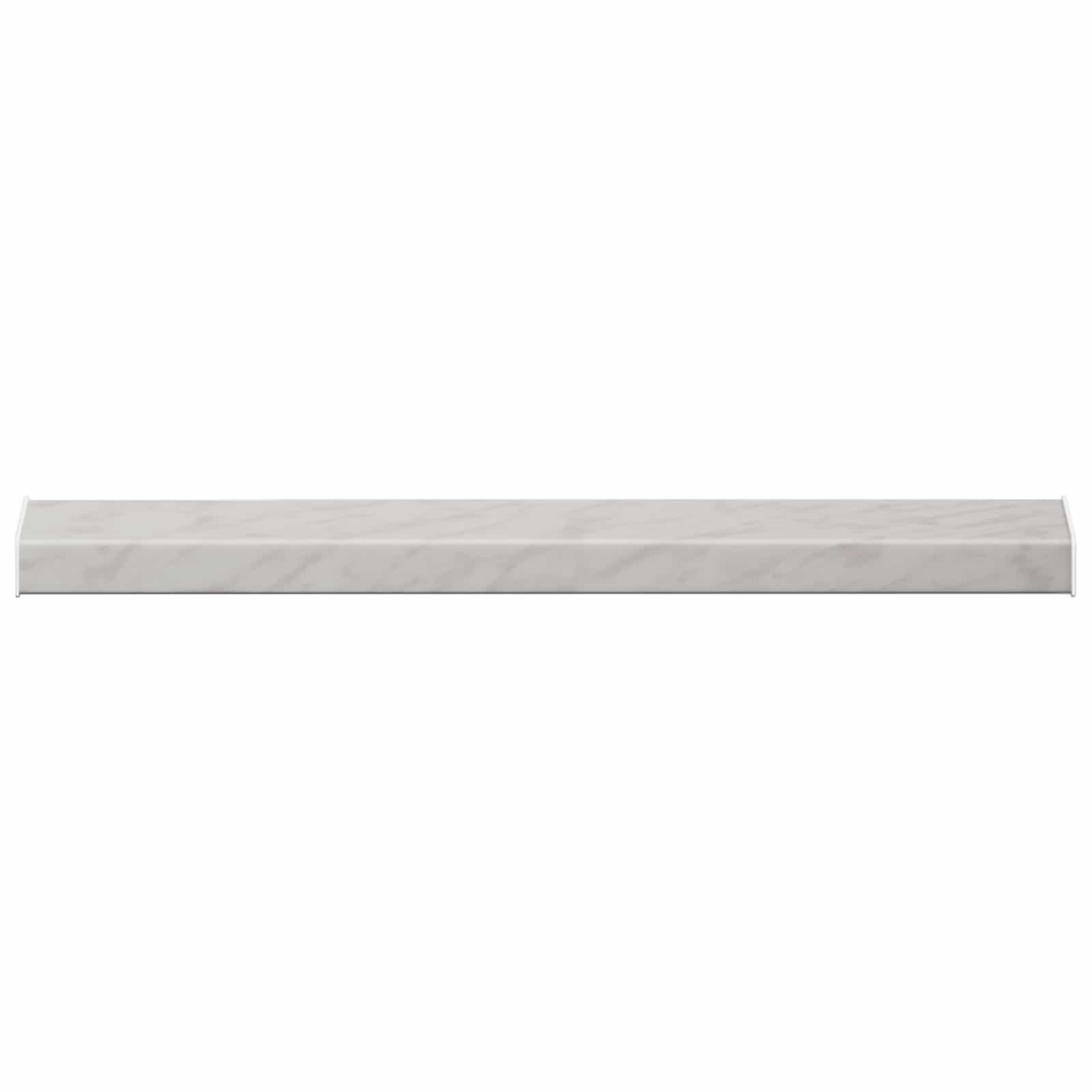 vidaXL Fensterbank Marmorstruktur 60 x 10 x 4,5 cm PVC