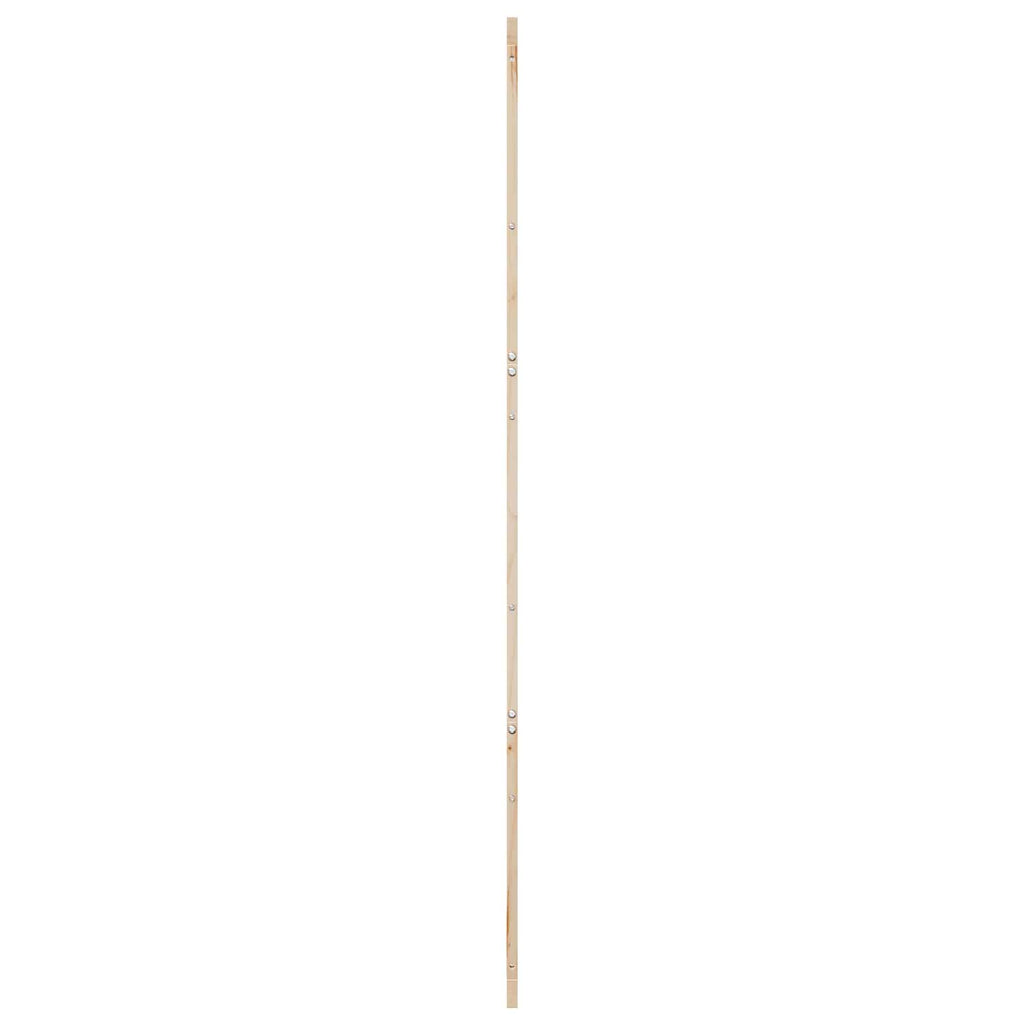 vidaXL Scheunentür Natur 100 x 2,5 x 208 cm Massives Kiefernholz