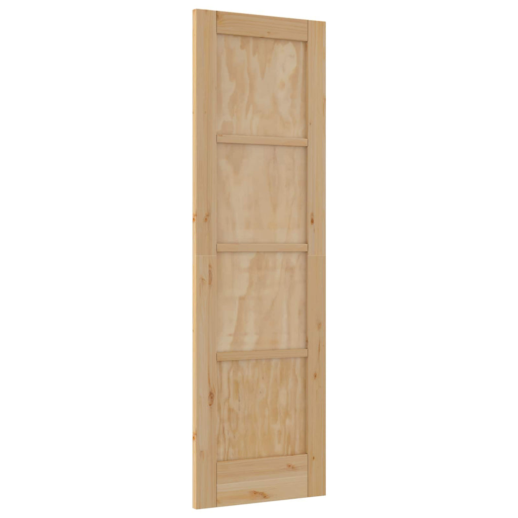 vidaXL Interior Tür Natur 61 x 198,5 cm Sperrholz