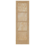 vidaXL Interior Tür Natur 61 x 198,5 cm Sperrholz