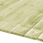 vidaXL Terrassendiele 8 pcs Grün imprägniert 1,16 m²