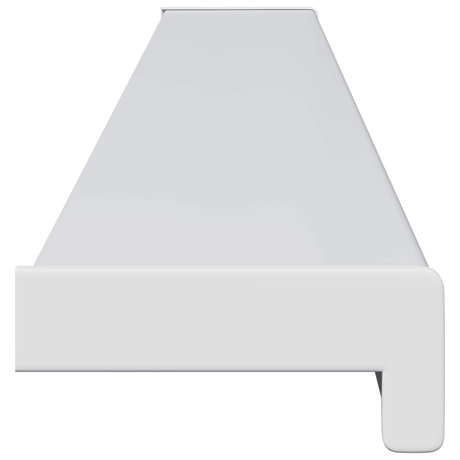 vidaXL Fensterbank Weiß 160 x 10 x 4,5 cm PVC