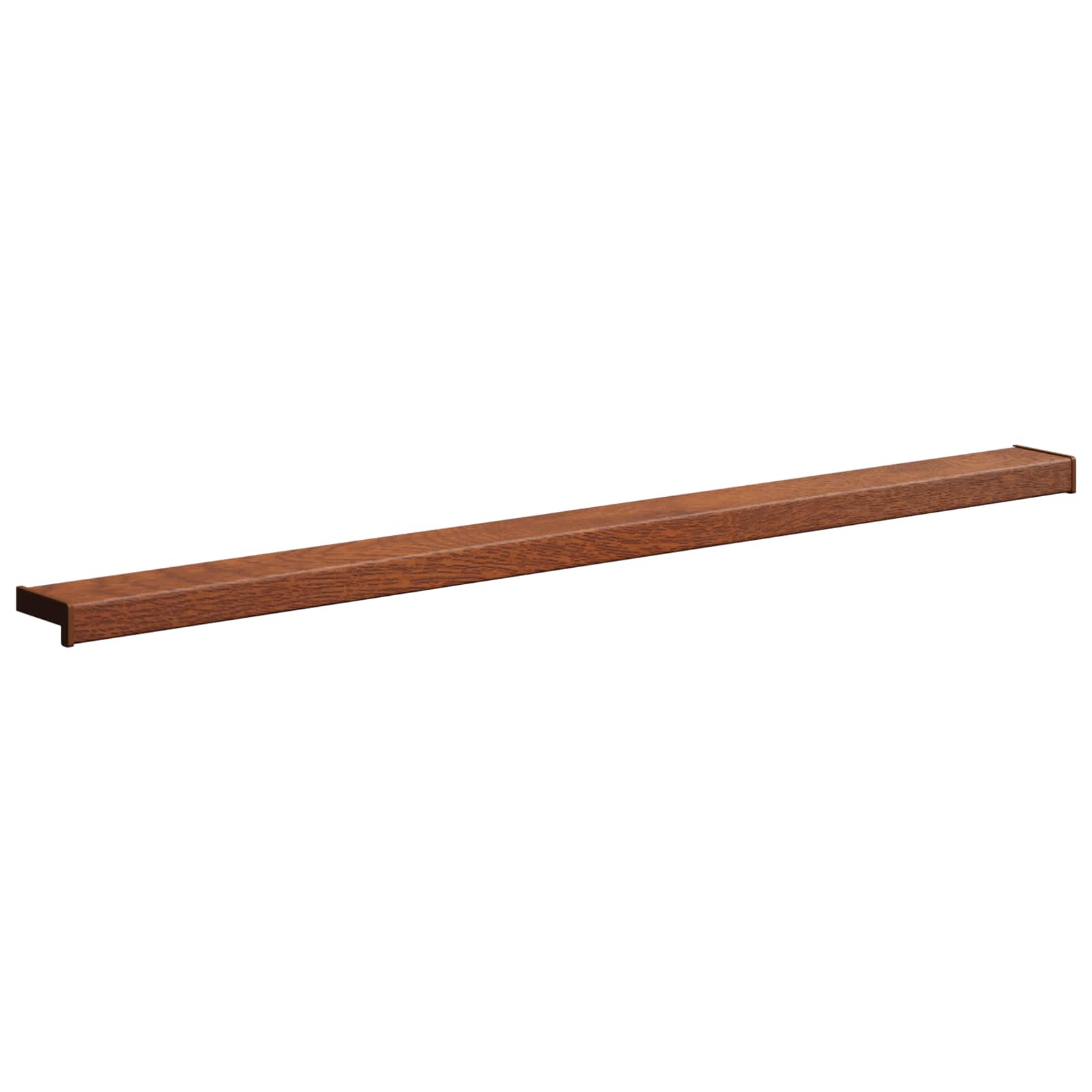 vidaXL Fensterbank Braunes Holz 160 x 10 x 4,5 cm PVC