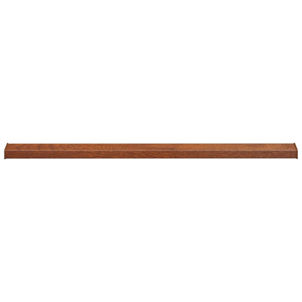 vidaXL Fensterbank Braunes Holz 160 x 10 x 4,5 cm PVC