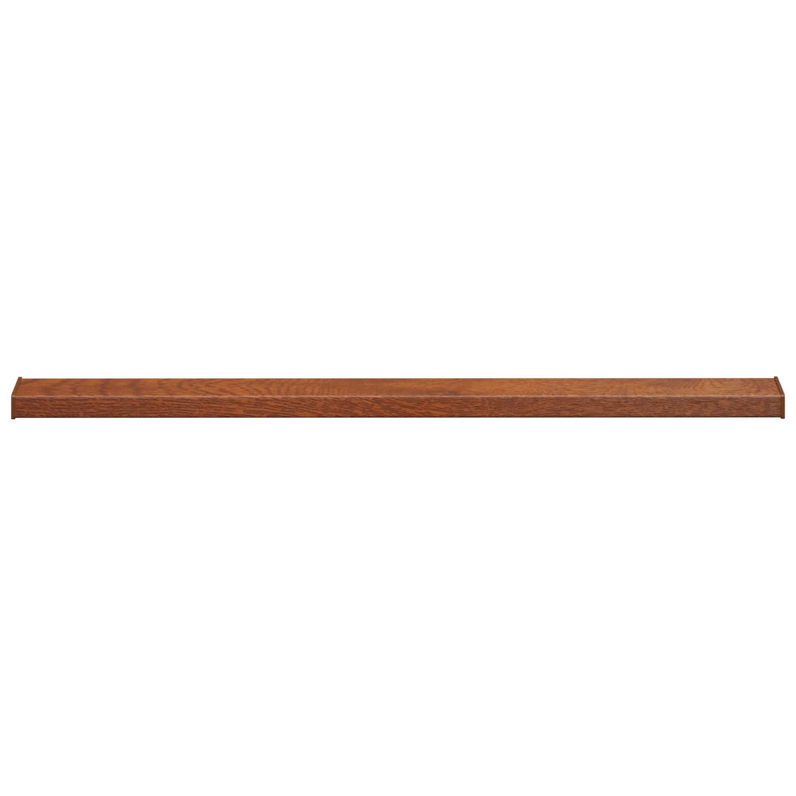 vidaXL Fensterbank Braunes Holz 160 x 10 x 4,5 cm PVC