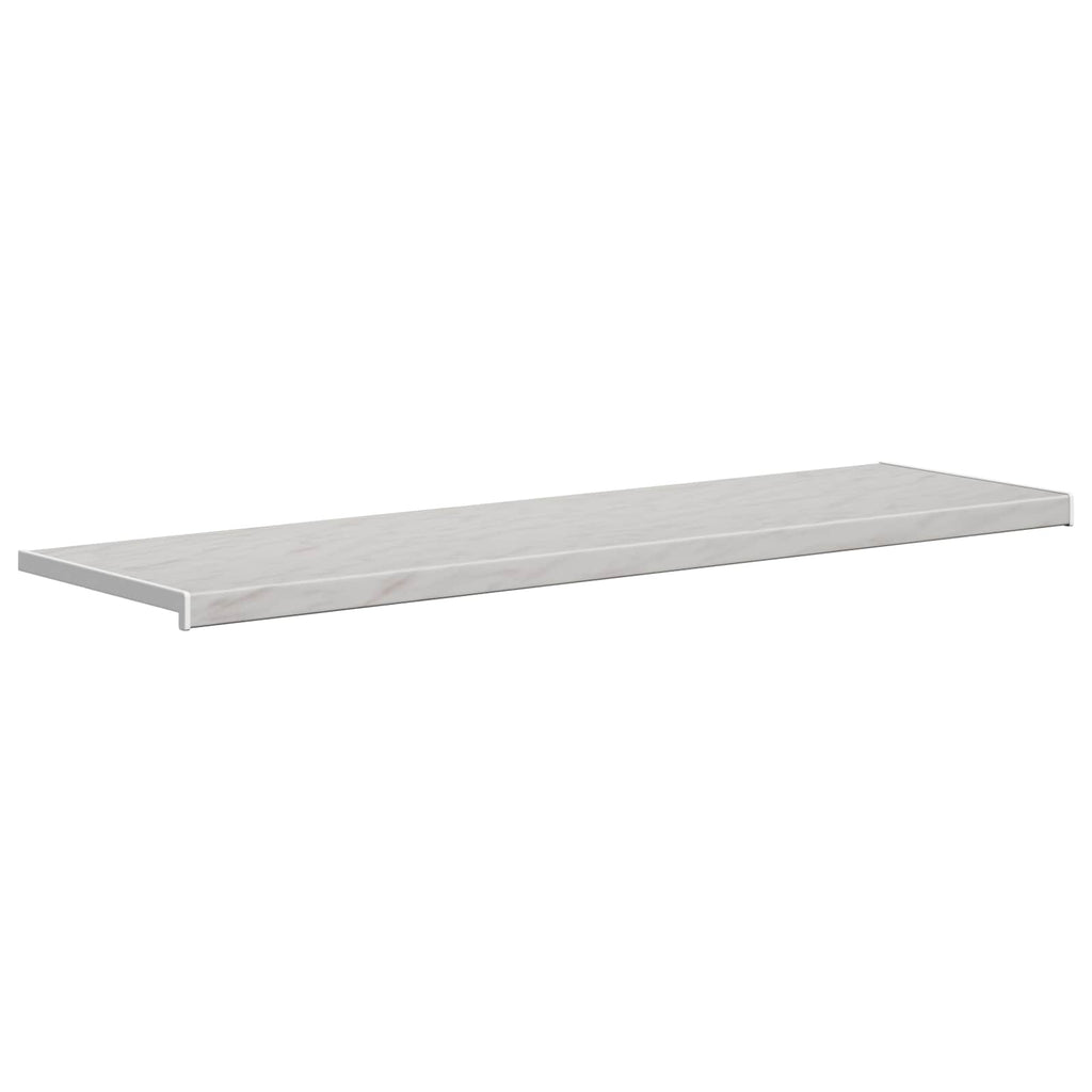 vidaXL Fensterbank Marmor Text 160 x 45 x 4,5 cm PVC