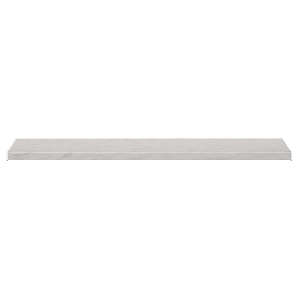 vidaXL Fensterbank Marmor Text 160 x 45 x 4,5 cm PVC