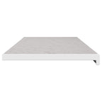 vidaXL Fensterbank Marmor Text 160 x 45 x 4,5 cm PVC
