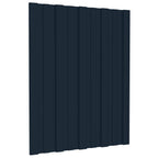 vidaXL Dachpaneel 36 pcs Anthrazit 60 x 45 cm Verzinkter Stahl