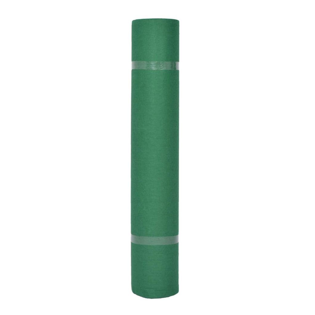 vidaXL Teppich Uni Grün 1 x 12 m Stoff