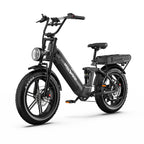 E-Bike ONESPORT OT08 PRO - Motor 500W Battery 48V18AH*2 20 Inch Wheels Disc Brake - Grey
